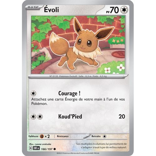 Evoli - 166/197 - Flammes Obsidiennes