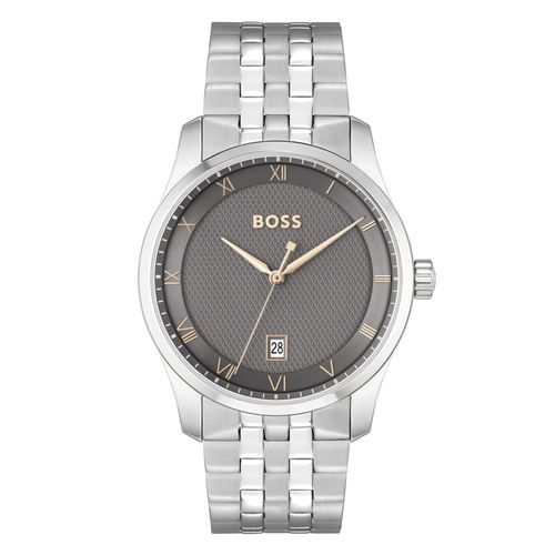 Boss Montre-Bracelet En Acier Inoxydable, Gris
