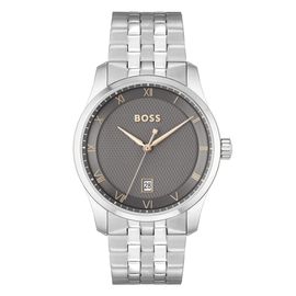 Boss Montre-Bracelet En Acier Inoxydable, Gris