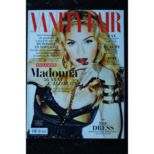 Vanity Fair It 9 Cover Madonna 56 Anni E Allora 2015 03