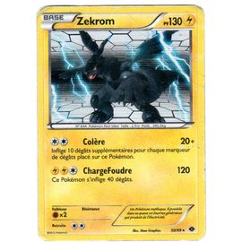 Pokémon Zekrom 130pv 50/99 Holo Noir & Blanc Destinées Futures