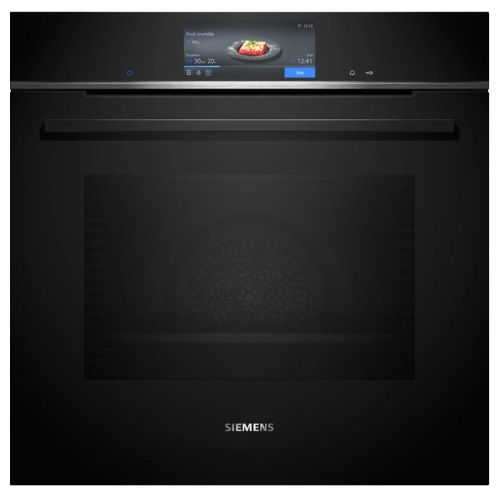 Siemens - Four intégrable multifonction 71l 60cm a+ pyrolyse noir HB778G3B1