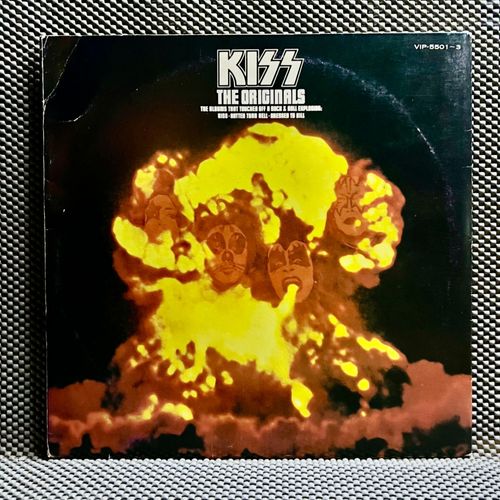 Kiss - The Originals [Vinyl 3xlp - 1st Japan Press - 1977 - Vip-5501-3 ] Hard Rock