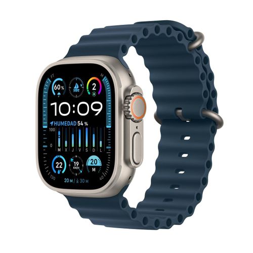 Apple Watch Ultra 2 GPS + Cellular - Boîtier Titane 49 mm Or - Bracelet L