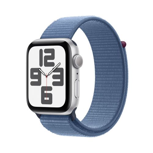 Apple Watch Se 2ème Génération GPS - Boîtier Aluminium 44 mm Argent - Bracelet Boucle