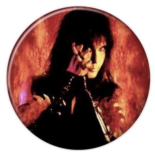 Badge Pins W.A.S.P. Wasp Heavy Metal 38 Mm