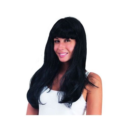Perruque Longue À Frange Femme Lola
