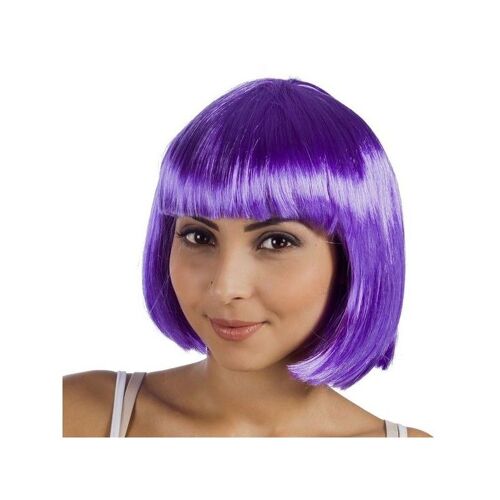 Perruque Adulte Cabaret Violet Couleur Violet
