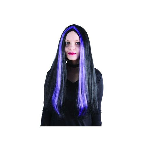 Perruque Noire De Sorcière Femme