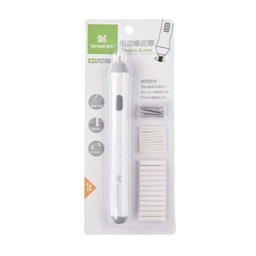 Gommes/Caoutchoucs À Piles 8301/8302/8306, Avec Recharges, Effaceur Électrique Automatique, Fournitures De Papeterie Pour Enfants Escolar
