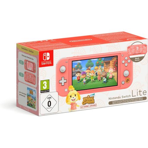 Nintendo Switch Lite Edition Animal Crossing New Horizons (Marie Hawaï)