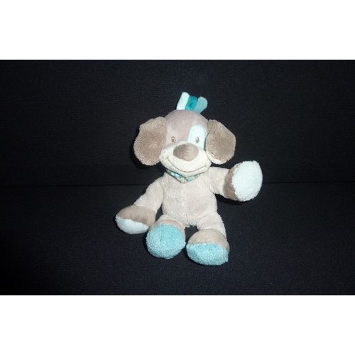 Doudou Chien Petit Modele Collection Gaston Et Cyril Nattou