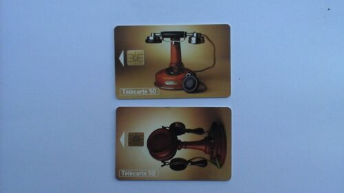 2 Télécartes Collection Historique Telephone