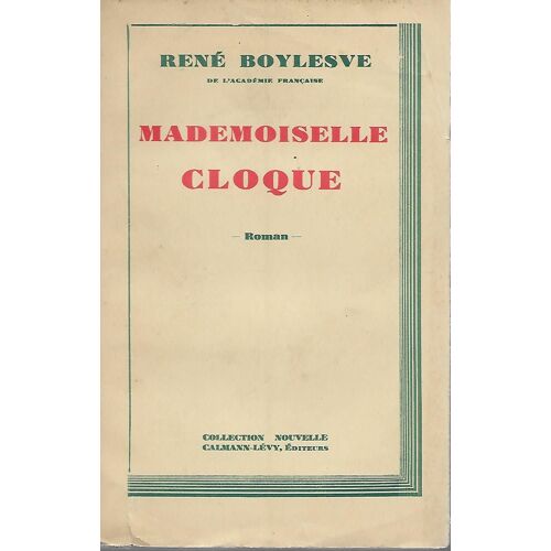 Mademoiselle Cloque