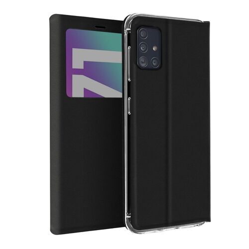 WE Etui de Protection Compatible avec [GALAXY A71] - Housse Fine en Cuir avec Technologie Absorption des Chocs & Finition Premium [Shock Absorbtion]