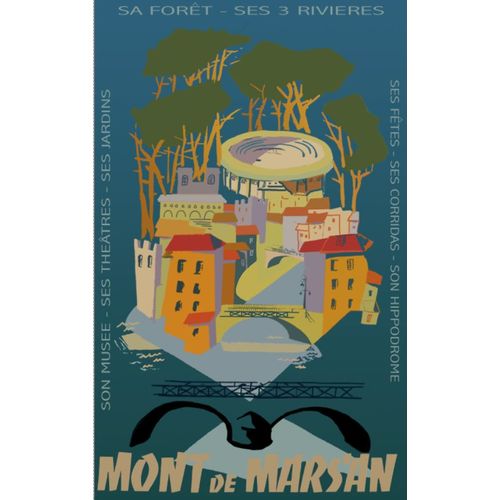 Affiche Mont De Marsan