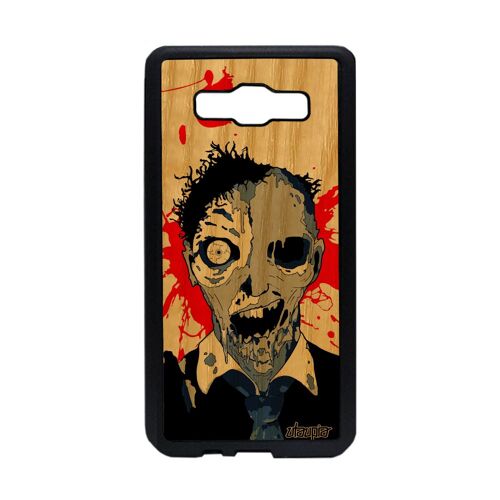 Coque En Bois Silicone Samsung Galaxy A5 Zombie Squelette Sm-A500fu Personnalisé