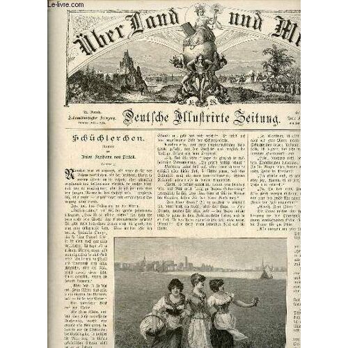 Ueber Land Und Meer N°28 72.Band 1894 - Schüchterchen Roman Von Anton Freiherrn Von Perfall - Kreble Von Joh. Von Sydow - Herenverbrennung Von F.Leeke - Trifolium - Die Medici - Monat Der Knolpen Von(...)