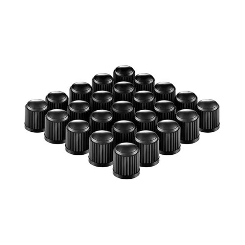1000 Pièces Bouchon De Valve De Pneu De Vélo Noir Bouchons En Plastique Professionnels Protection Valve Anti-Fuite Pour Voiture À Moteur De Vélo