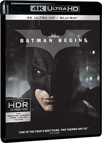 Batman Begins - 4k Ultra Hd + Blu-Ray