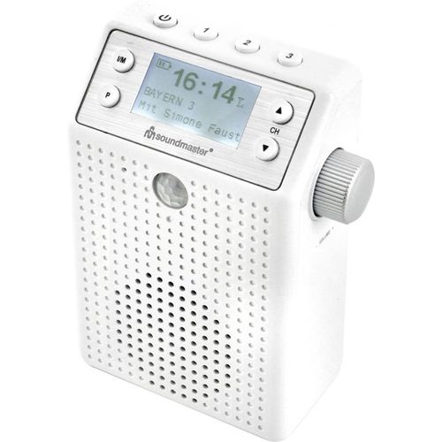 Soundmaster DAB60WE (DAB+ DAB, VHF, Bluetooth), Radio, Blanc