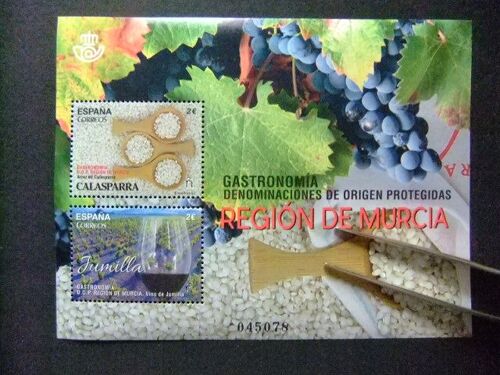 España Espagne 2017 Región De Murcia Gastronomía //Lot 47