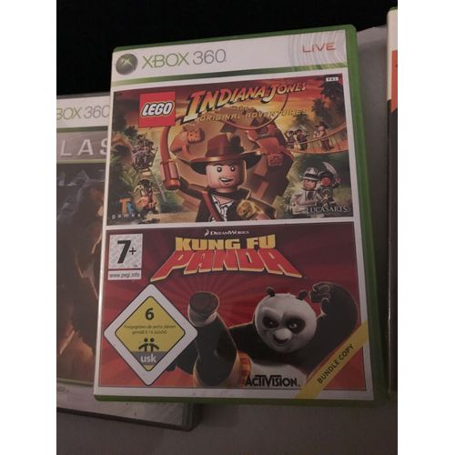 Indiana Jones Original Adventures Et Kung Fu Panda Xbox 360