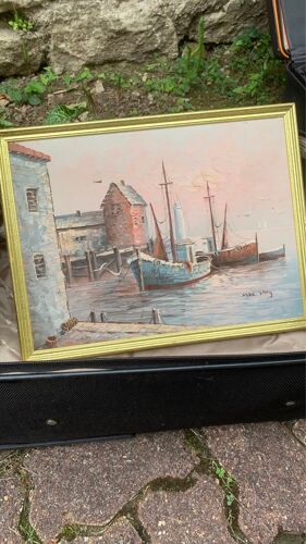 Tableau Peinture Sur Toile Max Savy 