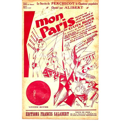 Mon Paris. Lucien Boyer.