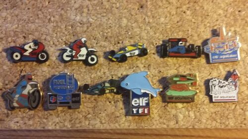 Lot De 11 Pin's Elf