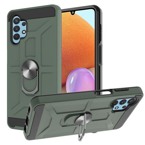 Coque Samsung Galaxy S21 Fe Avec Support Antichoc Protection Housse Étui Samsung Galaxy S21 Fe -Vert