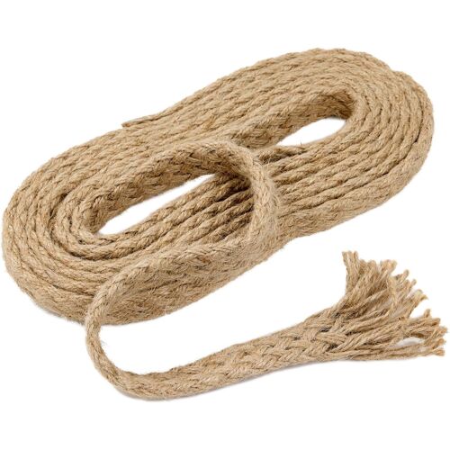 KALANKA-La Cordeline JN91 Sangle Jute 2 cm x 5 m, Naturelle, Marron