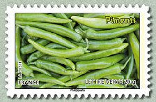 Des Légumes Pour Une Lettre Verte : Piments