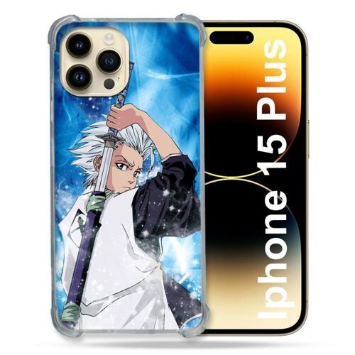 Coque Compatible Magsafe Pour Iphone 15 Plus Manga Bleach Hitsugaya