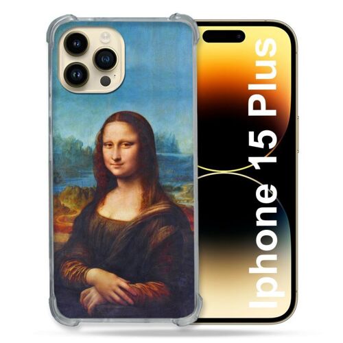 Coque Renforcée Pour Iphone 15 Plus (6.7) Peinture Joconde