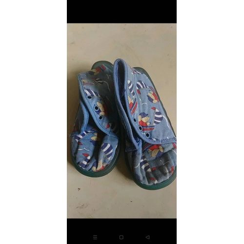 Chaussons Garçon 24 Bleu Pat Et Ripaton