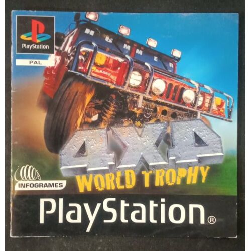 4x4 World Trophy - Notice Officielle - Sony Playstation - Ps1