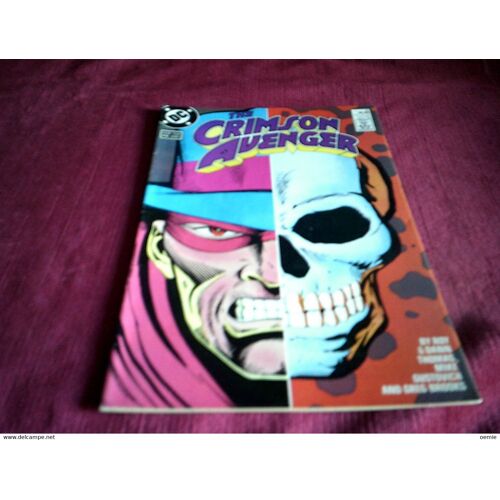 The Crimson Avenger N° 4 ( Vo Anglais ) 1988