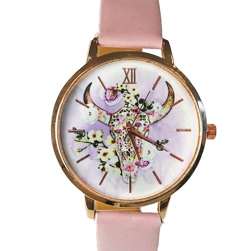 Montre Fantaisie Spirit Boho Pour Femme - Rose