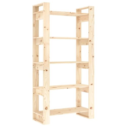 vidaXL Bibliothèque/Séparateur de pièce 80x35x160 cm Bois massif