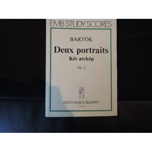 Bartok - Deux Portraits - Opus 5 - Partition De Poche