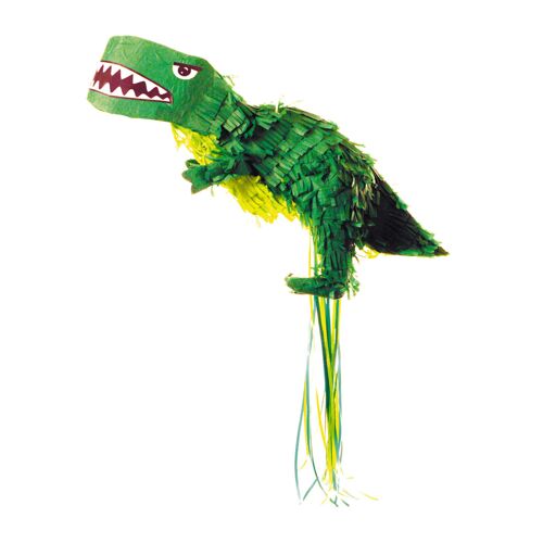 Piñata Dinosaure Vert Taille Unique