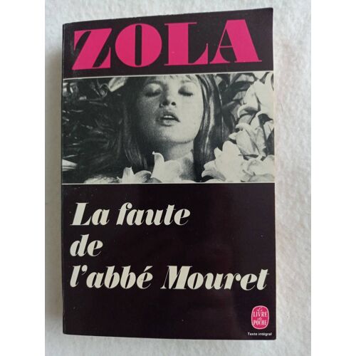 La Faute De L'abbé Mourel D'emile Zola