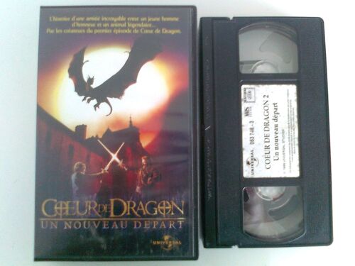 Cassette Vidéo Vhs - Coeur De Dragon, Un Nouveau Départ - Christopher Masterson