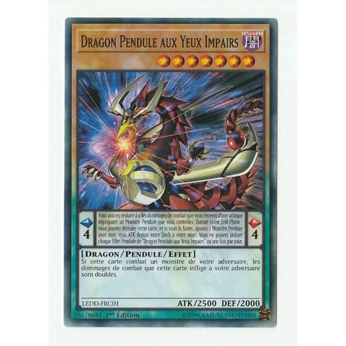 Yu-Gi-Oh! - Ledd-Frc01 - Dragon Pendule Aux Yeux Impairs - Ultra Rare