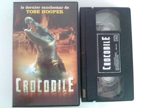 Cassette Vidéo Vhs - Crocodile - Tobe Hooper