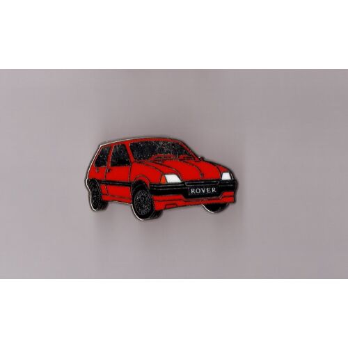Pin's Automobile / Marque Rover - Rover Rouge (Zamac Argenté) Longueur: 3,6 Cm