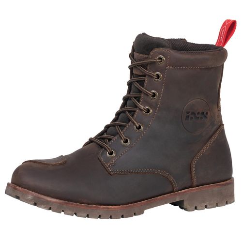 Bottes Moto Ixs Classic Oiled Leather Marron Brun