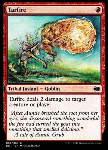 Tarfire (Feu De Goudron) - Mtg - Merfolk Vs Goblins Vo - C