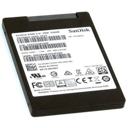 SSD 256 Go SATA III 2.5" SanDisk X300 SD7SB6S-256G-1012 081R6T 6.0Gb/s